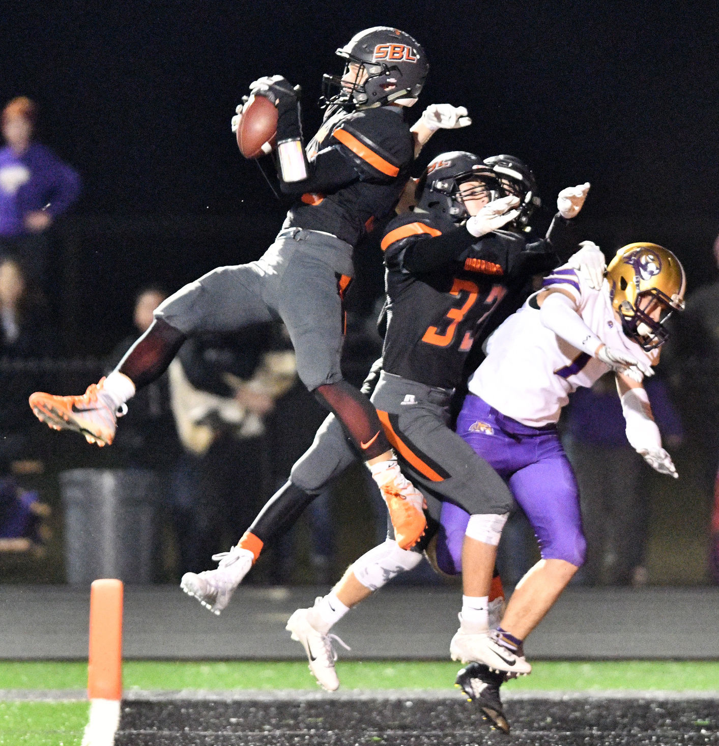 Sergeant Bluff-Luton vs Spencer 3A quarterfinal football